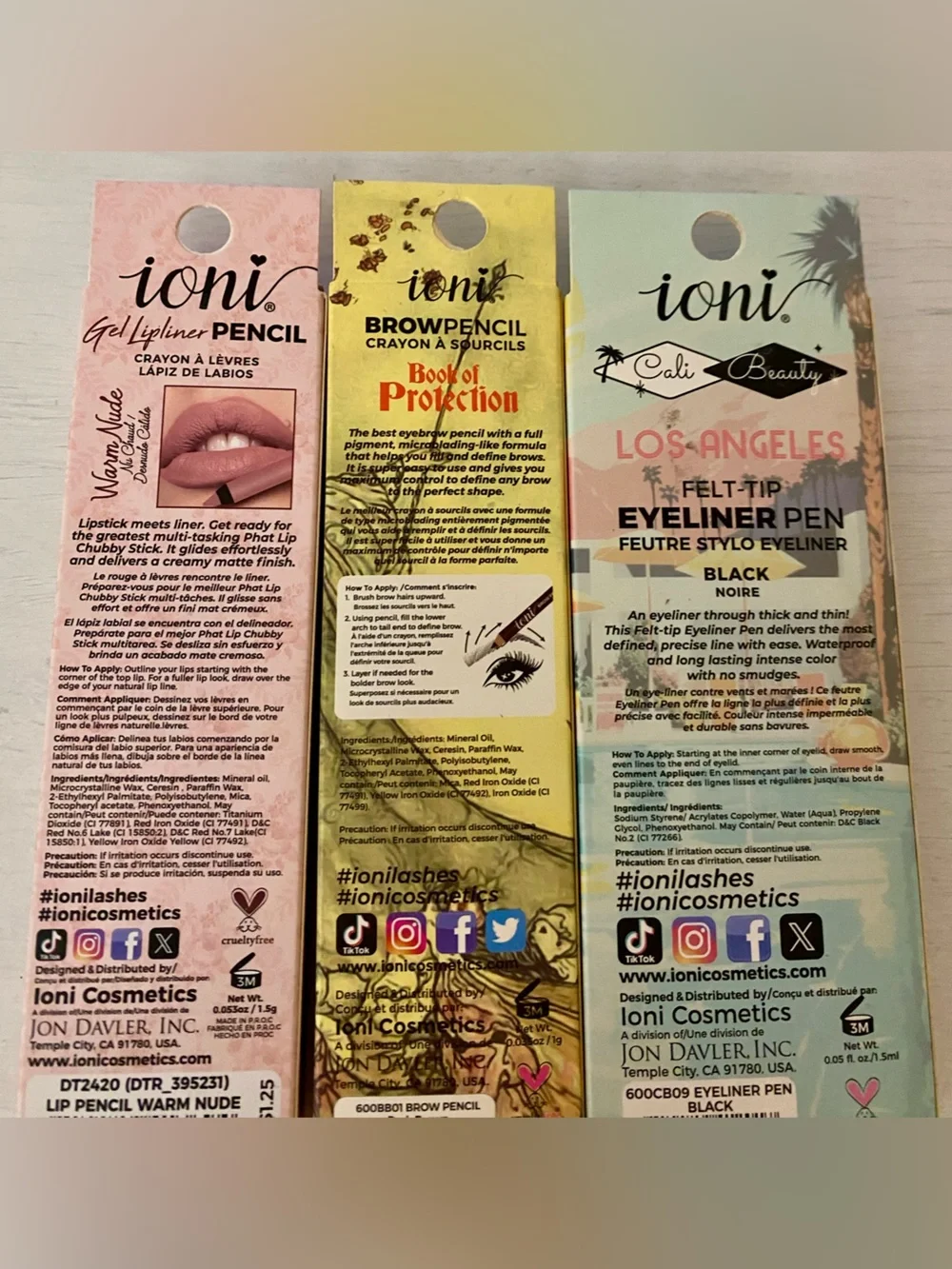 IONI makeup bundle
